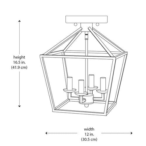 Weyburn 16.5 in. 4-Light Bronze Farmhouse Semi-Flush Mount Ceiling Light Fixture with Caged Metal Shade - bstmzsjmwx9e5a3fzrrh_x500.jpg