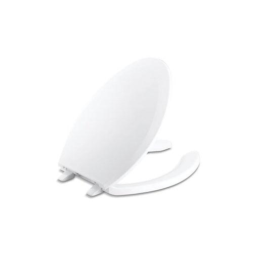 Lustra™ Toilet Seat, Elongated Bowl, Open Front, With Cover, Plastic, White - btnl16tvnih1vxzgdus3_x500.jpg