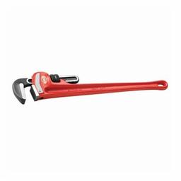 Heavy Duty Straight Pipe Wrench, 5 in Pipe, 36 in OAL, Floating Forged Hook Jaw, Ductile Iron Handle, Knurled Nut Adjustment, Red - buhnnl1bforja9oazoax_x500.jpg