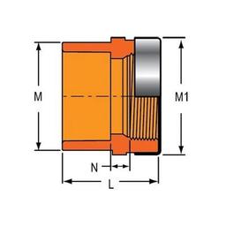 FlameGuard® Adapter, 1 in, Socket x Special Reinforced FNPT, CPVC - buwvcst1srg38uhv5ltt_x500.jpg