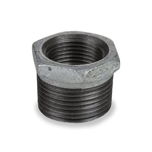 Hex Head Bushing, 3/8 x 1/8 in, MNPT x FNPT, 150 lb, Malleable Iron, Galvanized - bxzltrss5rpni0xicb0u_x500.jpg