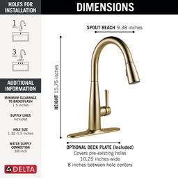 Essa Pull-Down Kitchen Faucet with Magnetic Docking Spray Head - Includes Lifetime Warranty - by3t9ck1a2nuisnfif4k_x500.jpg