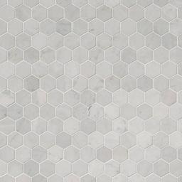 Carrara White Polished 2" Hexagon Mosaic Tile - bzmhoztqj1mtgfjtxhlu_x500.jpg