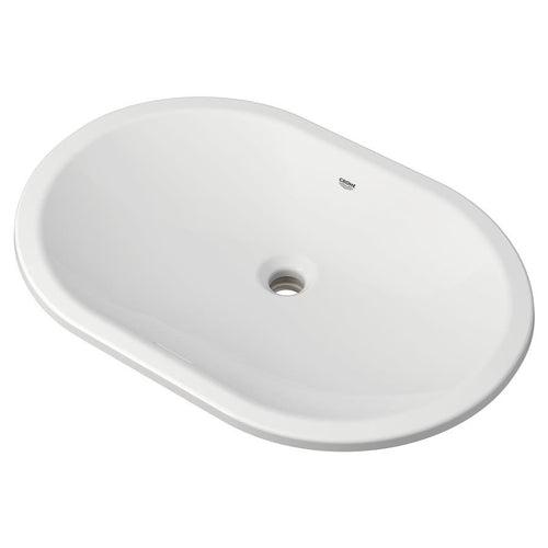 Essence Top/Under Mount Lavatory Sink, ADA, 24-7/8 x 17 x 4-7/8 in, Fireclay, Alpine White - c0yumyyymjnwoyafpofh_x500.jpg