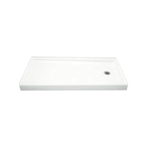 Ensemble™ Shower Tray/Base, Solid Surface, White - c5b4etftml6mmwlfpbsb_x500.jpg