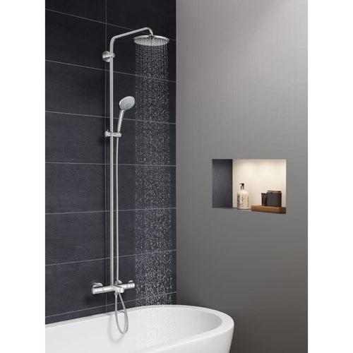 Euphoria Double Handle Thermostatic Shower System 57-15/16" Center to Center With Tub Filler - Less Shower Head and Handshower - c6hcgmnqsamh9olzu56g_x500.jpg