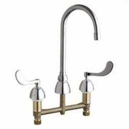 Kitchen Faucet, Deck Mount, ADA, 2 Blade Handle, 3-Hole, Polished Chrome - c7nwomfnarpwipu90kfs_x500.jpg