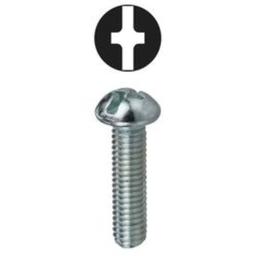 Machine Screw, 1/4-20, 3 in OAL, Steel, Round Head, Zinc Plated, Phillips®/Slotted Drive - c9dc5xi05fjisuyjpgau_800x500@2x.jpg