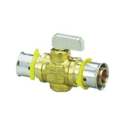 1-Piece Ball Valve, 1/2 in, Press, Full Port, Brass Ball, Brass - cbjfaplbdlza19r19aql_800x500@2x.jpg