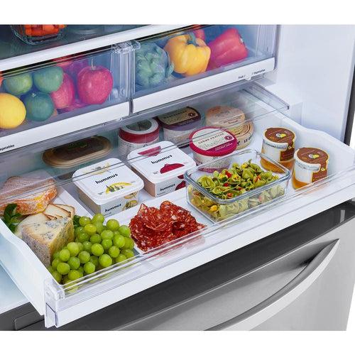 33 in. W 26 cu. ft. Bottom Freezer Refrigerator w/ Multi-Air Flow and Smart Cooling in PrintProof Stainless Steel - cby1smtdxedcpdwkzhwc_x500.jpg