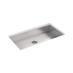 Vault™ Single Bowl Kitchen Sink, Under Mount, ADA, 32 x 18-5/16 in, 5-1/2 in Bowl Depth, 18 ga Satin Steel, Stainless - cdqzuvuw237lkcighb58_800x500@2x.jpg