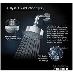 Exhale 1.5 GPM Round Multi Function Rain Hand Shower with Silicone Sprayface and Katalyst Technology - cel1ptvd86d7uhsbckka_x500.jpg