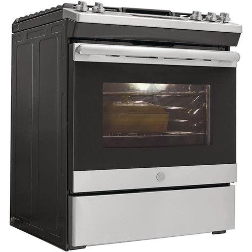 Ge® 30" Slide-In Front Control Gas Range - cfqnnmpupmzw80vg32ws_x500.jpg