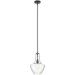 Everly Single Light 11" Wide Pendant with Clear Glass Shade - cfxbafcf6vwqcum4uqrb_x500.jpg