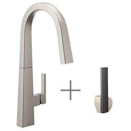 Nio 1.5 GPM Deck Mounted Pull Down Kitchen Faucet with Power Clean, Duralock, Duralast, and Reflex Technology - cfxclsqp1hukjmqmkluq_x500.jpg