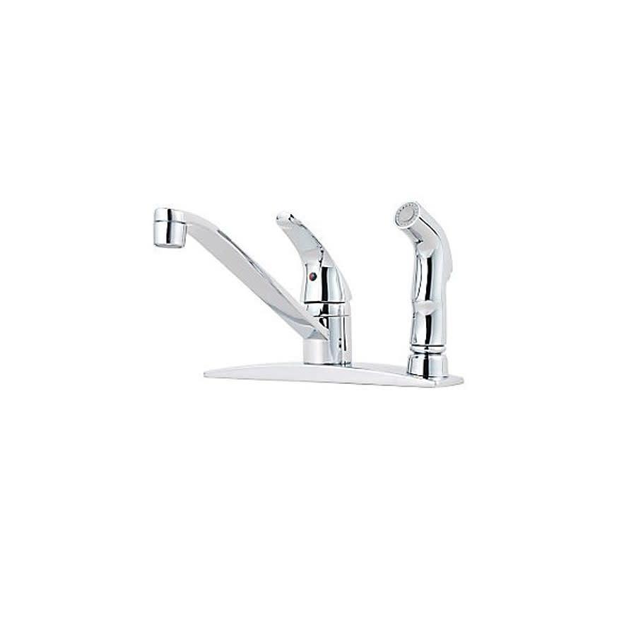 Pfirst Series™ Kitchen Faucet, Deck Mount, ADA, 1 Lever Handle, 3-Hole, Polished Chrome - cgadukal3jaxiax8ufle_800x500@2x.jpg