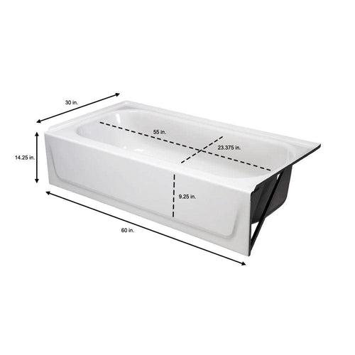 Aloha 60 in. x 30 in. Soaking Bathtub with Right Drain in White - cgzgea7mhebsyzxygp7g_x500.jpg