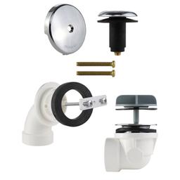 Bath Drain Half Kit, Toe Touch, PVC, Polished Chrome - chag4trzqsv7lzwrmo9j_800x500@2x.jpg