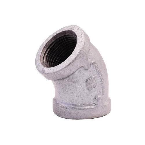 45 deg Elbow, 1 in, FNPT, 150 lb, Malleable Iron, Galvanized - ckg15jk1kqvmfbu6to8x_x500.jpg