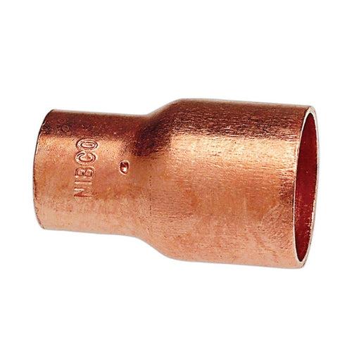 Reducer Coupling, 1 x 3/4 in, C, Cleaned & Bagged Copper - cl1puwqcytbbe0rjbasp_x500.jpg