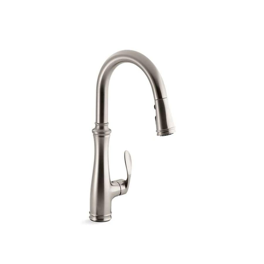 Bellera® Kitchen Faucet, Deck Mount, ADA, 1 Lever Handle, 1 or 3-Hole, Vibrant Stainless - cl4oeaftcorgg0rz2rd5_800x500@2x.jpg