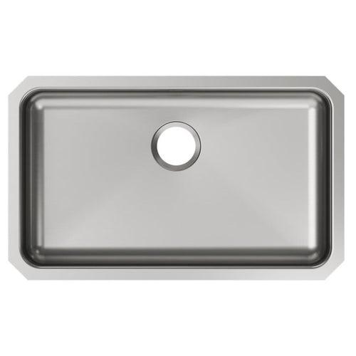 Lustertone™ Classic Single Bowl Kitchen Sink, Under Mount, ADA, 30-1/2 x 18-1/2 in, 5-3/8 in Bowl Depth, 18 ga Lustrous Satin Steel, Stainless - cmormgrn0vp4yn2amqqa_x500.jpg