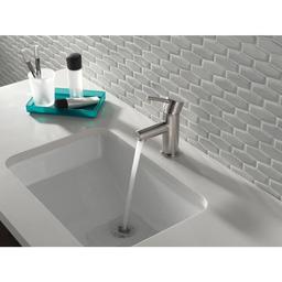 Modern Single Hole Bathroom Faucet with Pop-Up Drain Assembly 1.2gpm - Includes Limited Lifetime Warranty - cnrvnqvbw3u5bkafnht6_x500.jpg