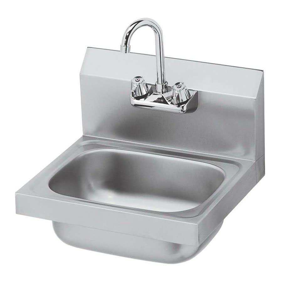 Hand Wash Sink, 1 Basin, Wall Mount, 2-Hole, 20 ga Satin Steel, Stainless - cnwap7ygekz7br0s6jia_800x500@2x.jpg