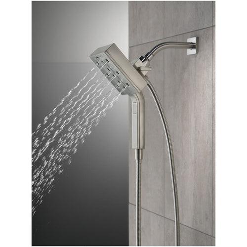 Universal Showering Rectangular 2.5 GPM Multi Function 2-in-1 In2ition Shower Head and Hand Shower with H2Okinetic and MagnaTite Technology - cpmxf3kpjxce1pnp4pya_x500.jpg