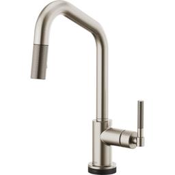 Litze Single Handle Angled Spout SmartTouch Pull Down Kitchen Faucet with Knurled Handle and On/Off Touch Activation - Limited Lifetime Warranty (5 Year on Electronic Parts) - csfsvkk3ip7ogqab0oij_800x500@2x.jpg