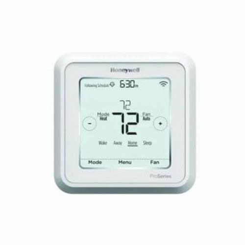 Tradeline® 6000 Thermostat, Programmable Thermostat, 40 to 90 deg F Heat/50 to 99 deg F Cool Control, Relay Switch, RC, R, C, W, W2 - AUX, Y, Y2, O/B, G, K, E, U, L/A, S, S Terminal - ctiwvvsfjutoo2slxpcf_x500.jpg