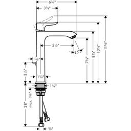 Metris 1.2 GPM Single Hole Bathroom Faucet with EcoRight, Quick Clean, and ComfortZone Technologies - Drain Assembly Included - cxutjke18yojgdpuyfak_800x500@2x.jpg