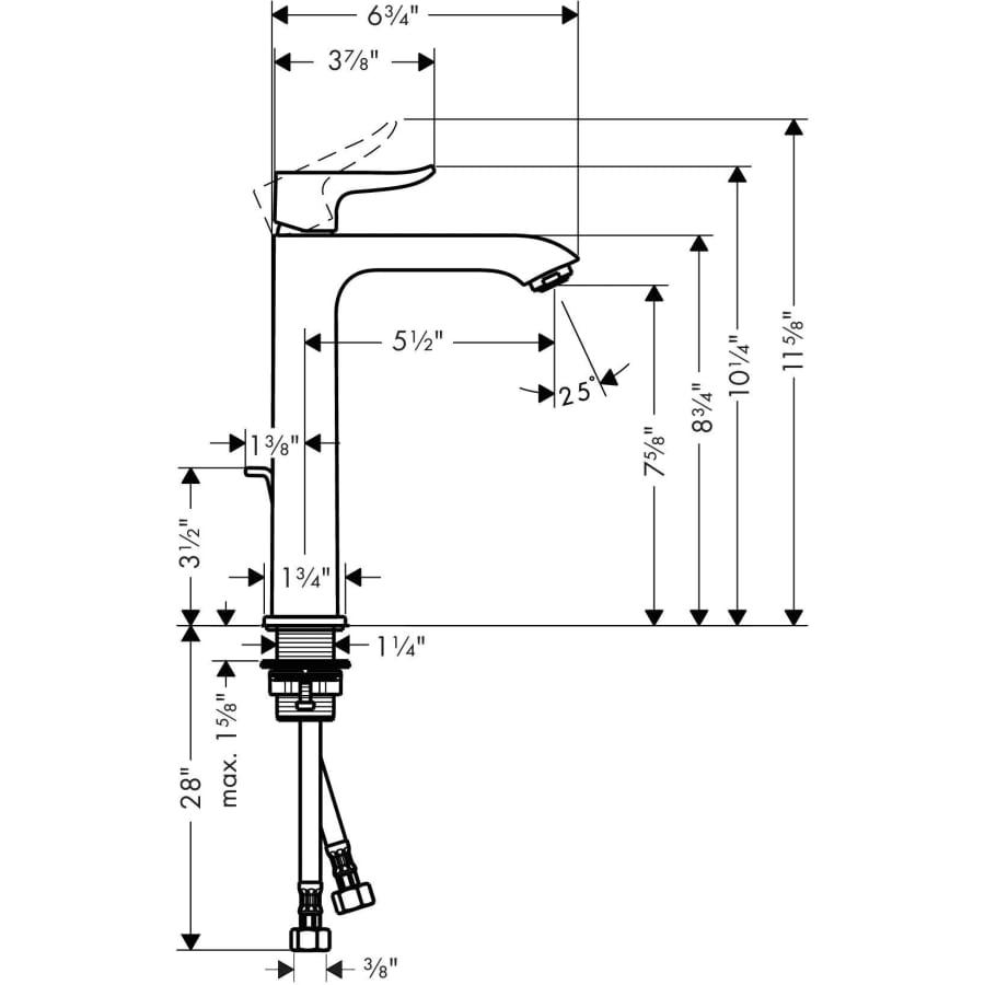 Metris 1.2 GPM Single Hole Bathroom Faucet with EcoRight, Quick Clean, and ComfortZone Technologies - Drain Assembly Included - cxutjke18yojgdpuyfak_800x500@2x.jpg