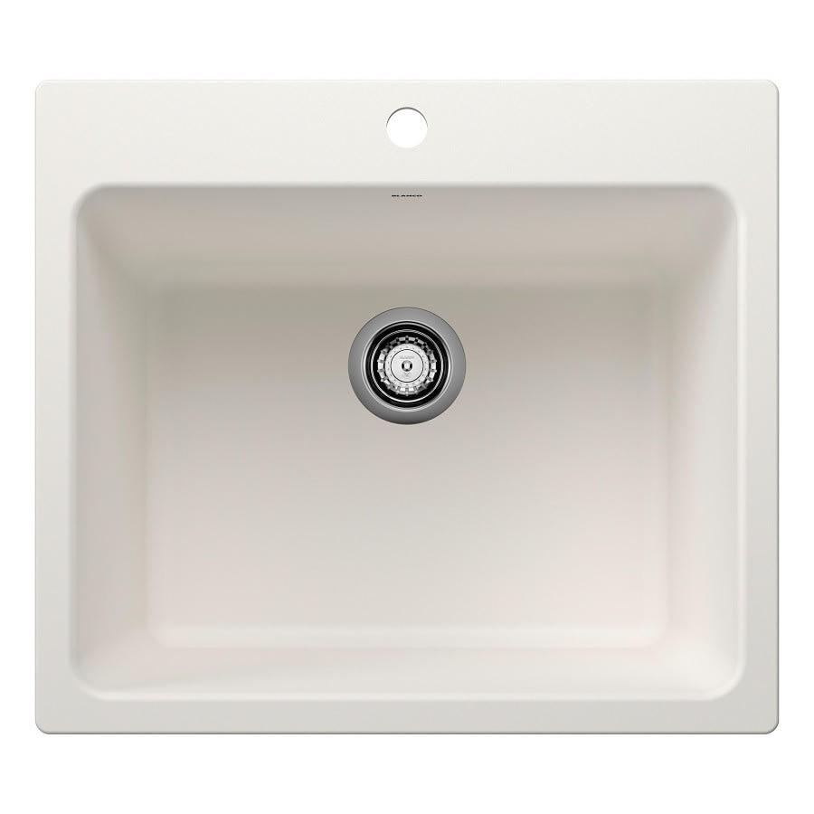 LIVEN™ SILGRANIT® Laundry Sink, 1 Basin, Top/Under Mount, 1-Hole, Granite, White - dagjojuyacjuf3mzgmgt_800x500@2x.jpg