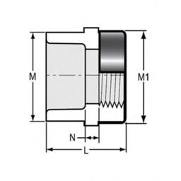 Female Adapter, 3/4 in, Socket x Stainless Steel Reinforced FNPT, SCH 40/STD, PVC - dbp6m8zagps0raenikzj_x500.jpg