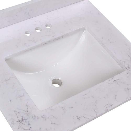 25 in. W x 22 in. D Cultured Marble White Rectangular Single Sink Vanity Top in Pulsar - dchdaggsirffokvcr8rz_x500.jpg