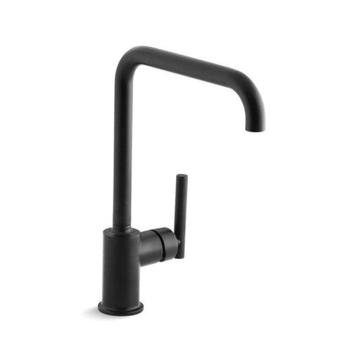 Purist® Kitchen Faucet, Deck Mount, ADA, 1 Lever Handle, 1-Hole, Matte Black - dduxnk3kw84doz8avbuu_x500.jpg