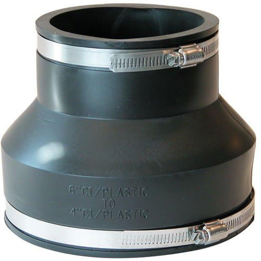 Transition Coupling, 6 x 3 in, Cast Iron/Plastic x Cast Iron/Plastic, Flexible PVC - defedytbisozlea8opcf_800x500@2x.jpg