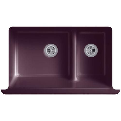 Whitehaven 35-11/16" Self-Trimming Farmhouse Double Basin Apron Front Enameled Cast Iron Kitchen Sink with Smart Divide Basin - dgcazba24tzps54akopx_x500.jpg