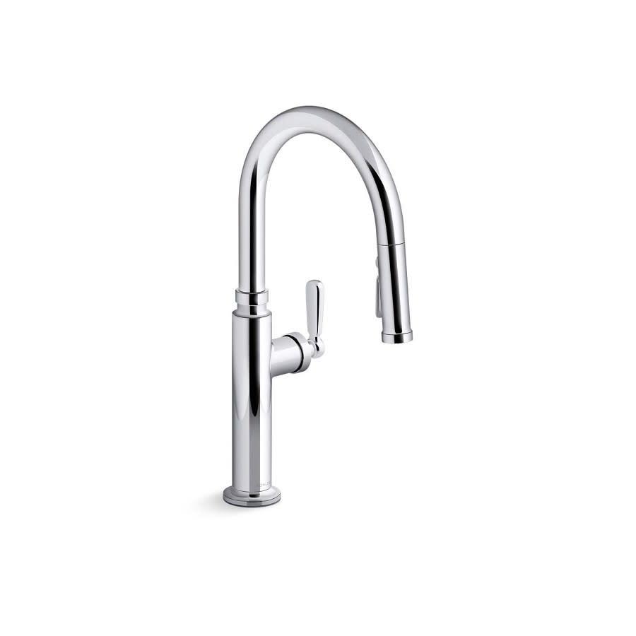 Edalyn™ by Studio McGee Kitchen Faucet, Deck Mount, 1 Lever Handle, 1-Hole, Polished Chrome - djhk8rmbyensd3cg3s8y_800x500@2x.jpg