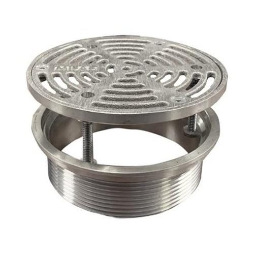 TS6 Floor Drain Top, 6 in, Round, Stainless Steel - dkjit7pggdapck8qmmmd_x500.jpg