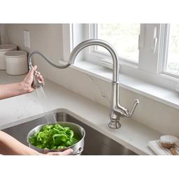 Delancey Single Handle Pull-Down Spray Kitchen Faucet - dkmibdse029g1tthqkcl_x500.jpg