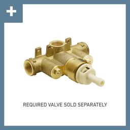 Single Handle ExactTemp Thermostatic Valve Trim Only from the 90 Degree Collection (Less Valve) - dnkgjnsdprgkkgu0e16e_x500.jpg