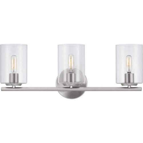 Champlain 22.375 in. 3-Light Brushed Nickel Modern Bathroom Vanity Light with Clear Glass Shades - dqelhmqupfwwoxfabjp1_x500.jpg