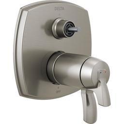 Stryke 17T Series Thermostatic Valve Trim with Integrated Volume Control and 3 Function Diverter for Two Shower Applications - Less Rough-In and Handles - dr1vde4zpw3izff66if1_800x500@2x.jpg