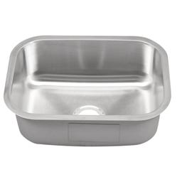 Single Bowl Kitchen Sink, Under Mount, 23-3/8 x 17-3/4 in, 9 in Bowl Depth, 16 ga Satin Steel, Stainless - dsqlvloqlwno8xx2ictr_800x500@2x.jpg