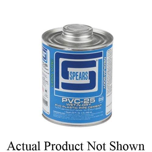 PVC-25 Medium Body Cement, 1/4 pt, Aqua Blue, For PVC - dvtwgdolfv1sdvcfwrnk_x500.jpg