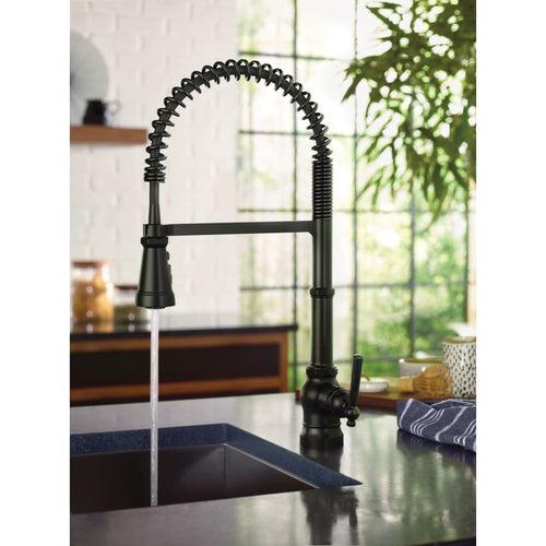 Paterson 1.5 GPM Single Hole Pre-Rinse Pull Down Kitchen Faucet with Power Boost - dwzuiejtgyythghvqvcj_x500.jpg