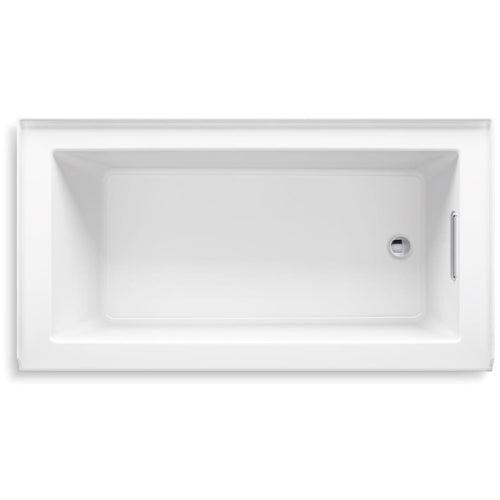 Underscore 60" Acrylic Soaking Bathtub for Three Wall Alcove Installation with Right Drain, Integral Apron and Flange - Overflow Not Included - dy1eenquroeubrluuoct_x500.jpg