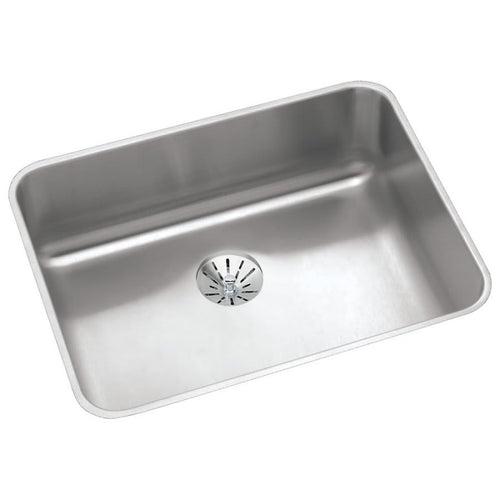 Lustertone™ Classic Single Bowl Kitchen Sink, Under Mount, ADA, 23-1/2 x 18-1/4 in, 4-3/8 in Bowl Depth, 18 ga Lustrous Satin Steel, Stainless - e4xqh4wm3aqgz5yanqje_x500.jpg